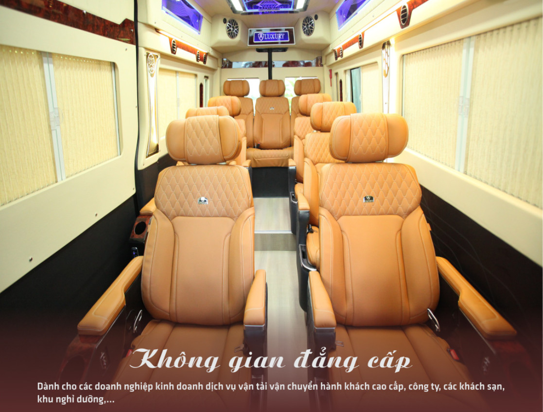 Khi sử dụng dịch vụ xe Limousine, không chỉ được tận hưởng không gian thoải mái