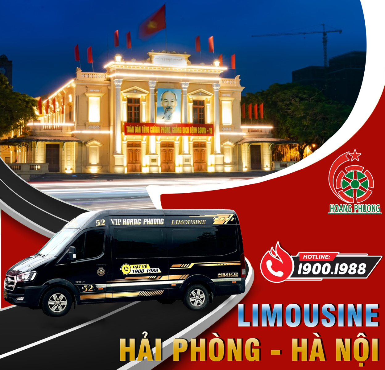 Hoàng Phương Limousine Hải Phòng - Hà Nội: An toàn, nhanh chóng, tiện lợi