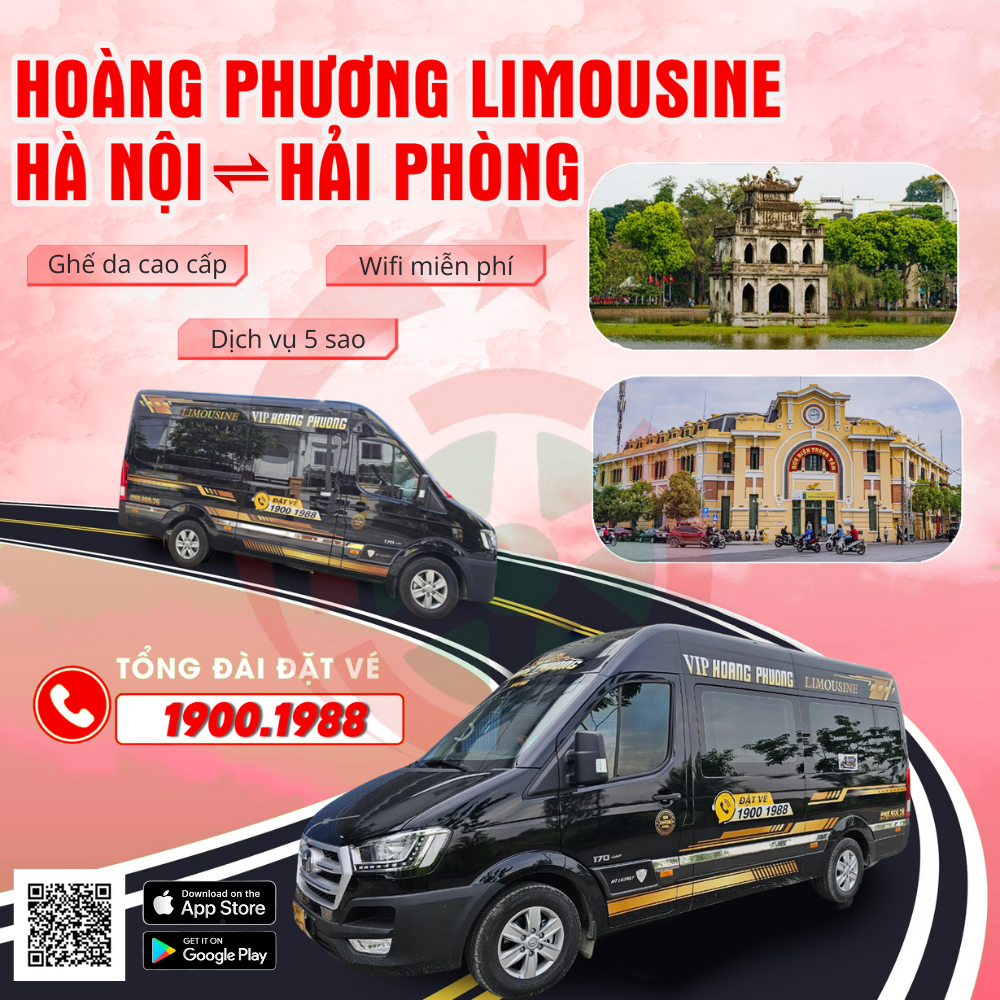 Hoàng Phương Limousine cung cấp dịch vụ đưa đón chất lượng cao Hà Nội – Hải Phòng