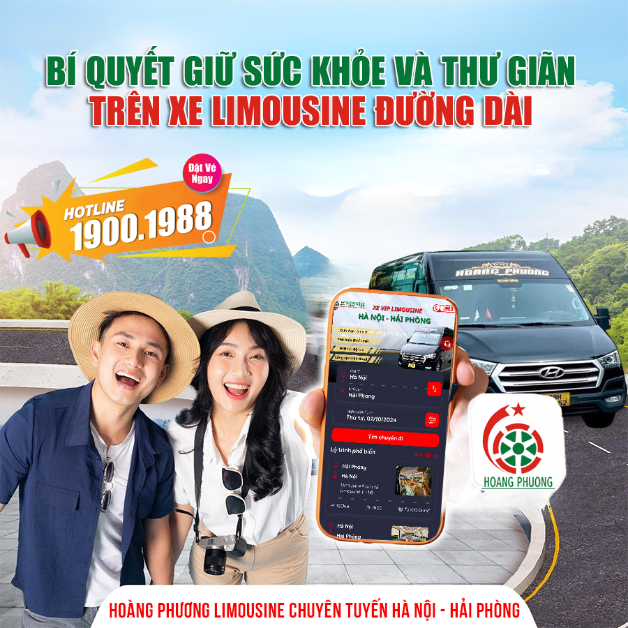 Bí quyết giữ sức khỏe và thư giãn trên xe Limousine đường dài