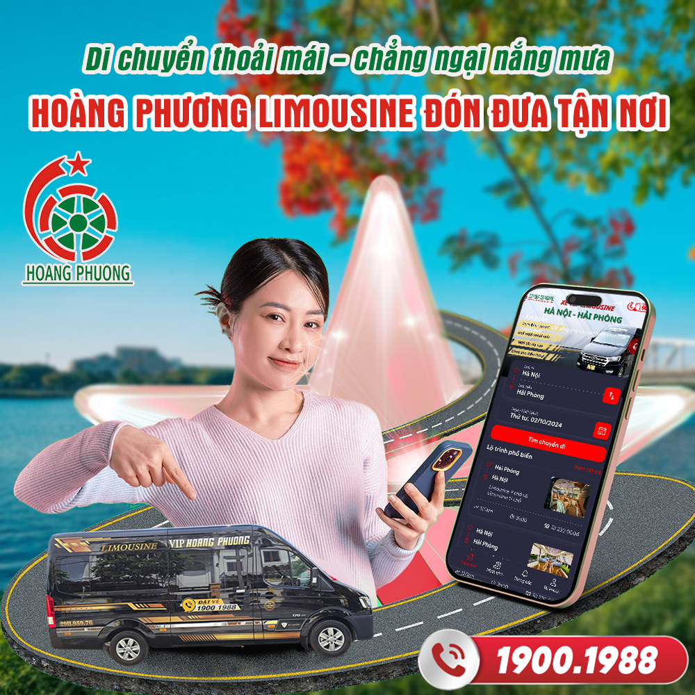 Với dịch vụ cao cấp và hệ thống xe hiện đại, Hoàng Phương Limousine tự hào là lựa chọn hàng đầu cho hành trình an toàn