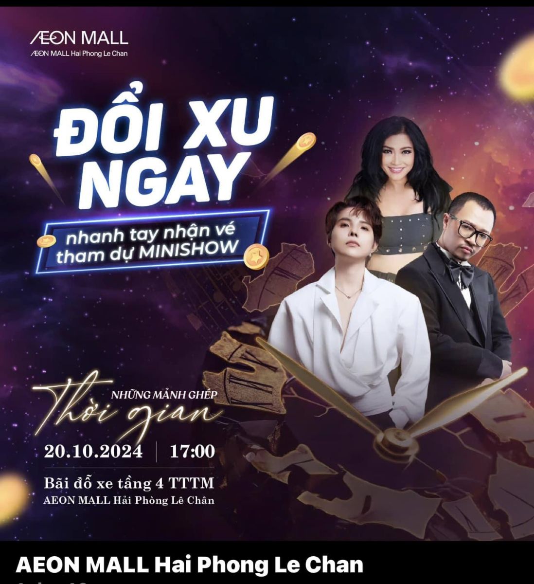 Minishow Những mảnh ghép thời gian tại AEON MALL Hải Phòng