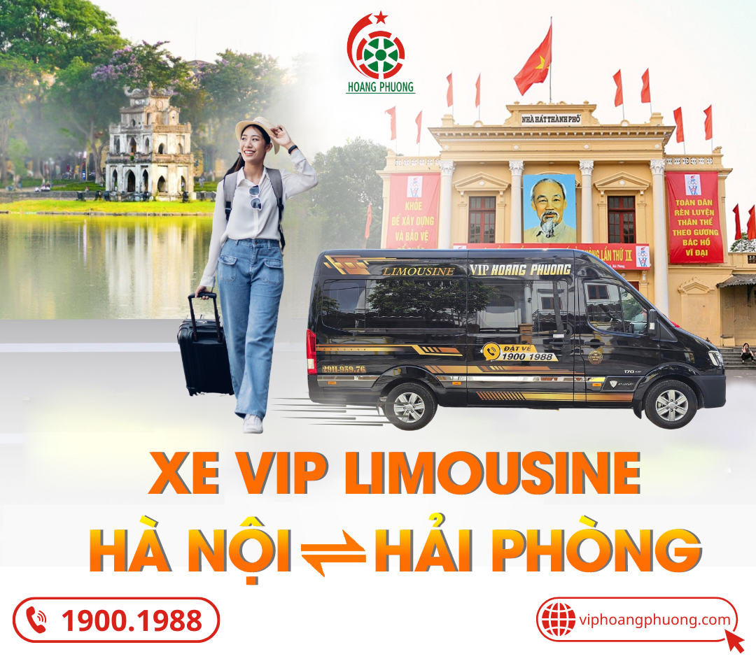 Xe vip limousine chuyên tuyến Hà Nội - Hải Phòng | 1 tiếng 1 chuyến