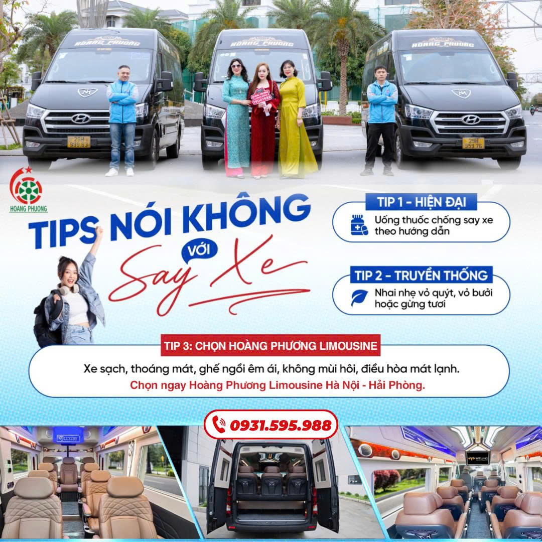 Kinh nghiệm chống say xe hiệu quả khi đi đường dài | Hoàng Phương Limousine 