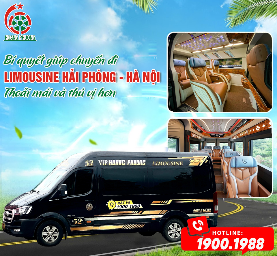 Bí quyết giúp chuyến đi limousine Hải Phòng- Hà Nội thoải mái và thú vị hơn