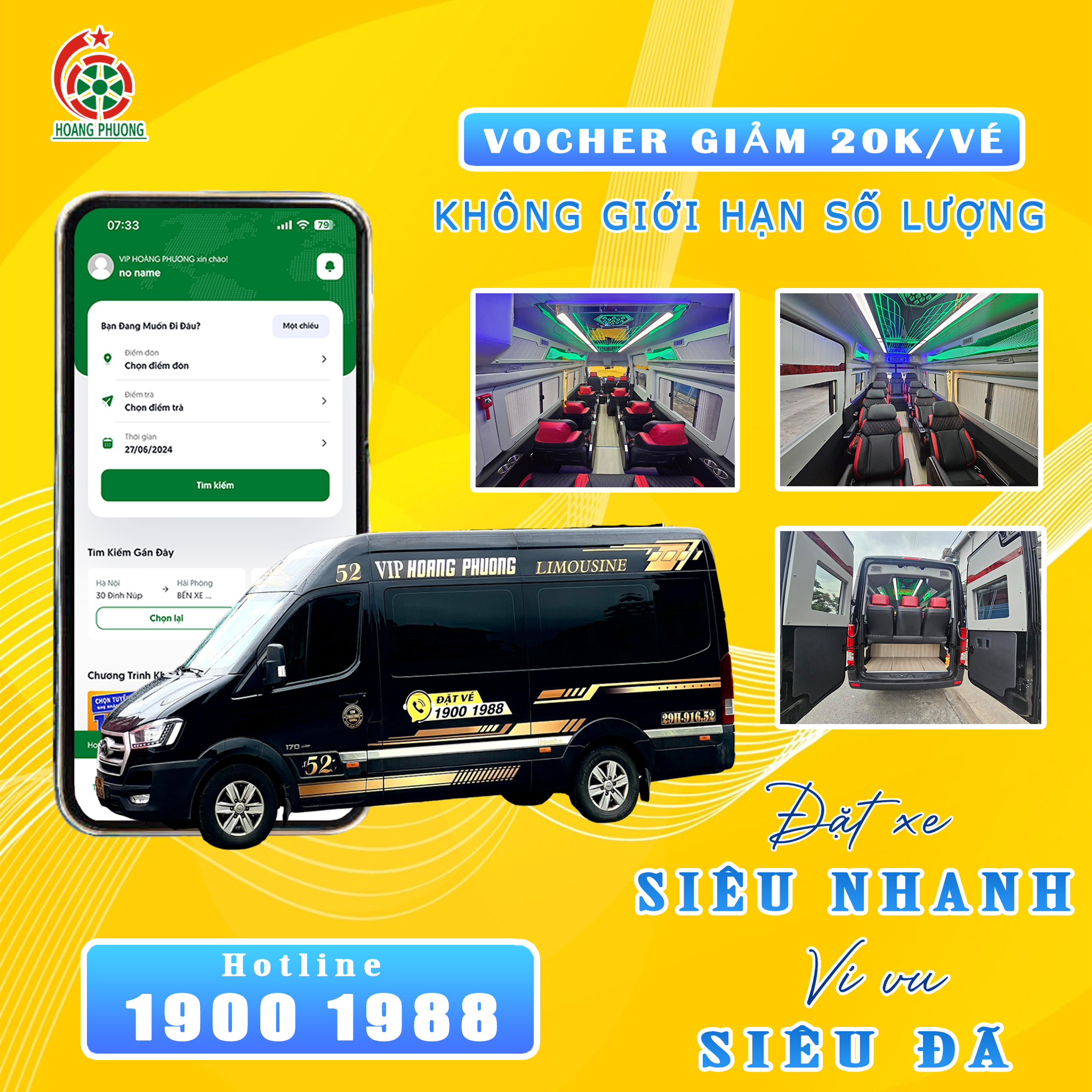 xe limousine đi hải phòng